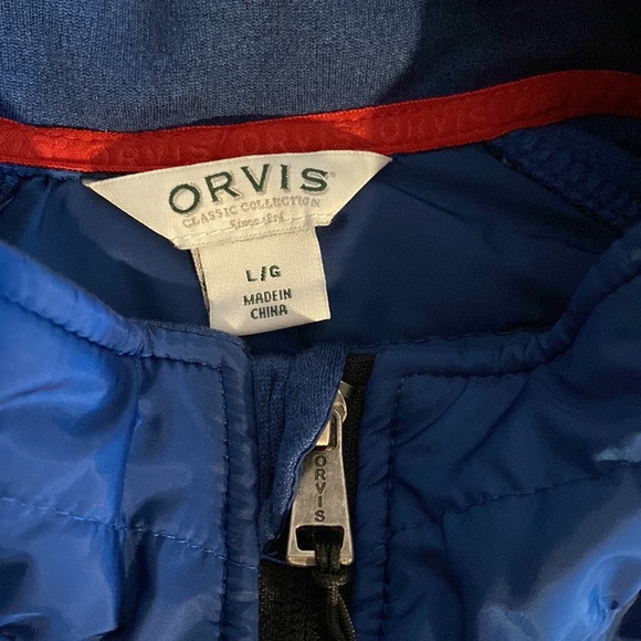 Orvis Blue Mens Blue Jacket. Large - Picture 6 of 10
